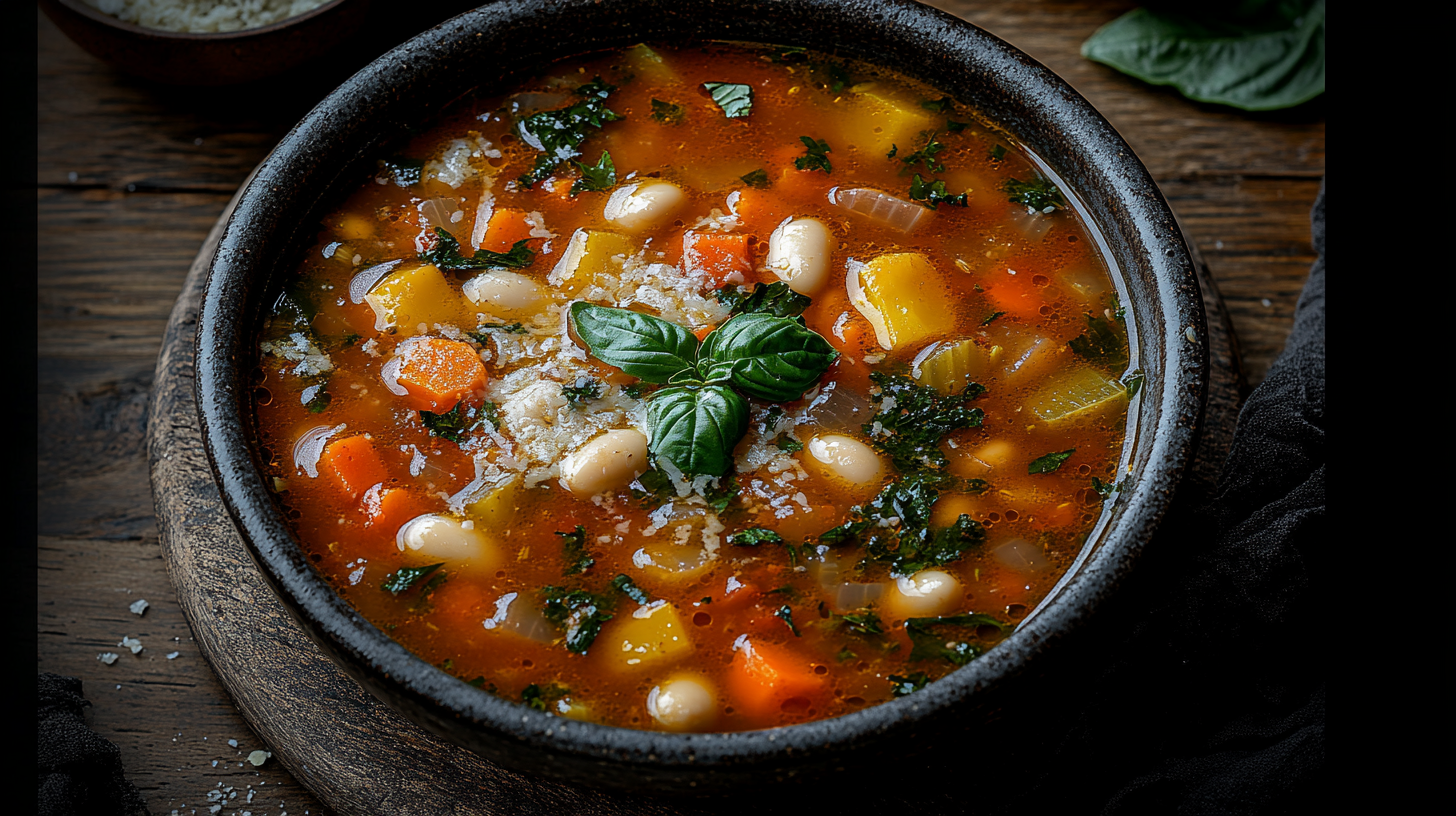 Veggie-Packed White Bean Minestrone